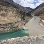 rencontre de la rivière de l'Indus et du Zanskar
