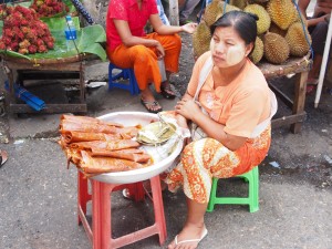 Yangon marché local